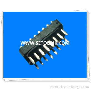 90 Angle OBDII 16 Pin Male Connector Core